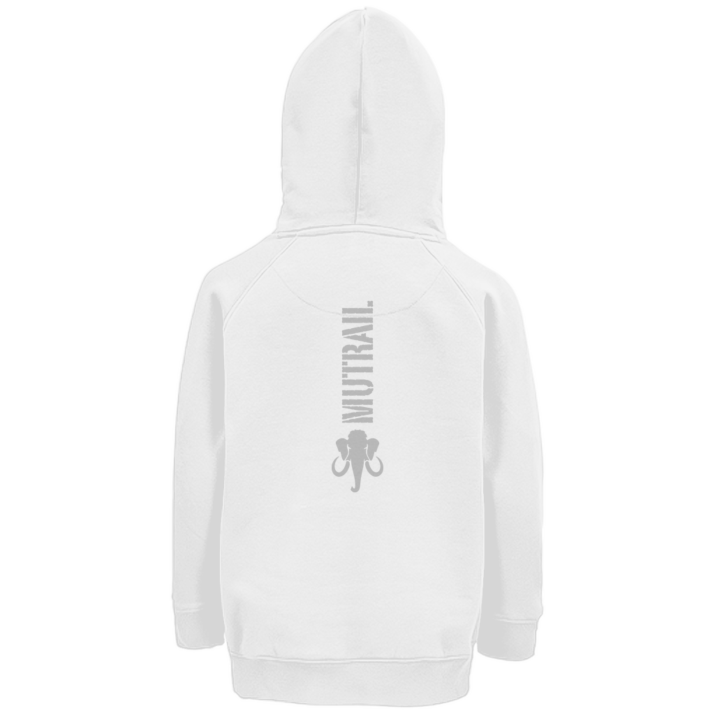 Nachhaltiger Kinder Bio Hoodie MUTRAIL™ Rückseite