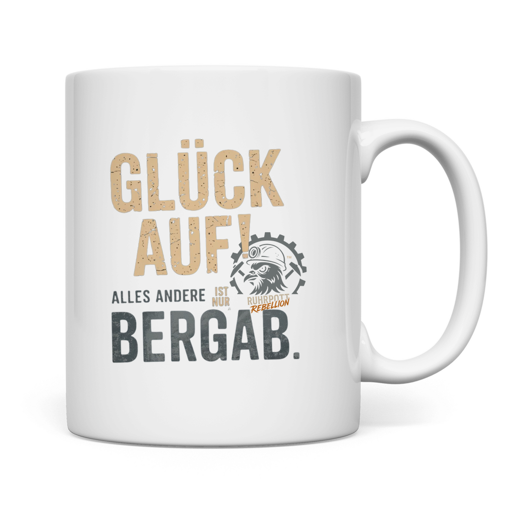 Ruhrpott Spruch Tasse Bergbau – Geschenk für Männer und Frauen