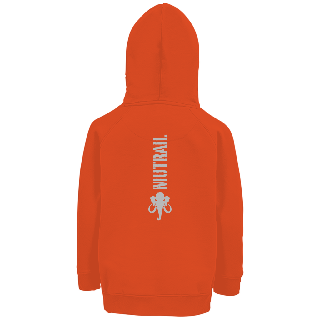 Nachhaltiger Kinder Bio Hoodie MUTRAIL™ Rückseite