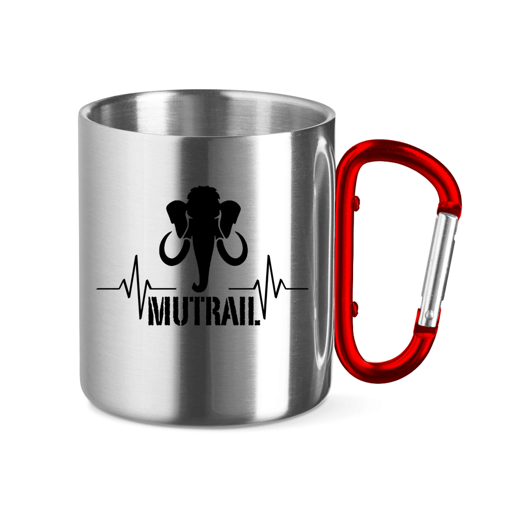 Outdoor Edelstahl Mug mit Logo – MUTRAIL™