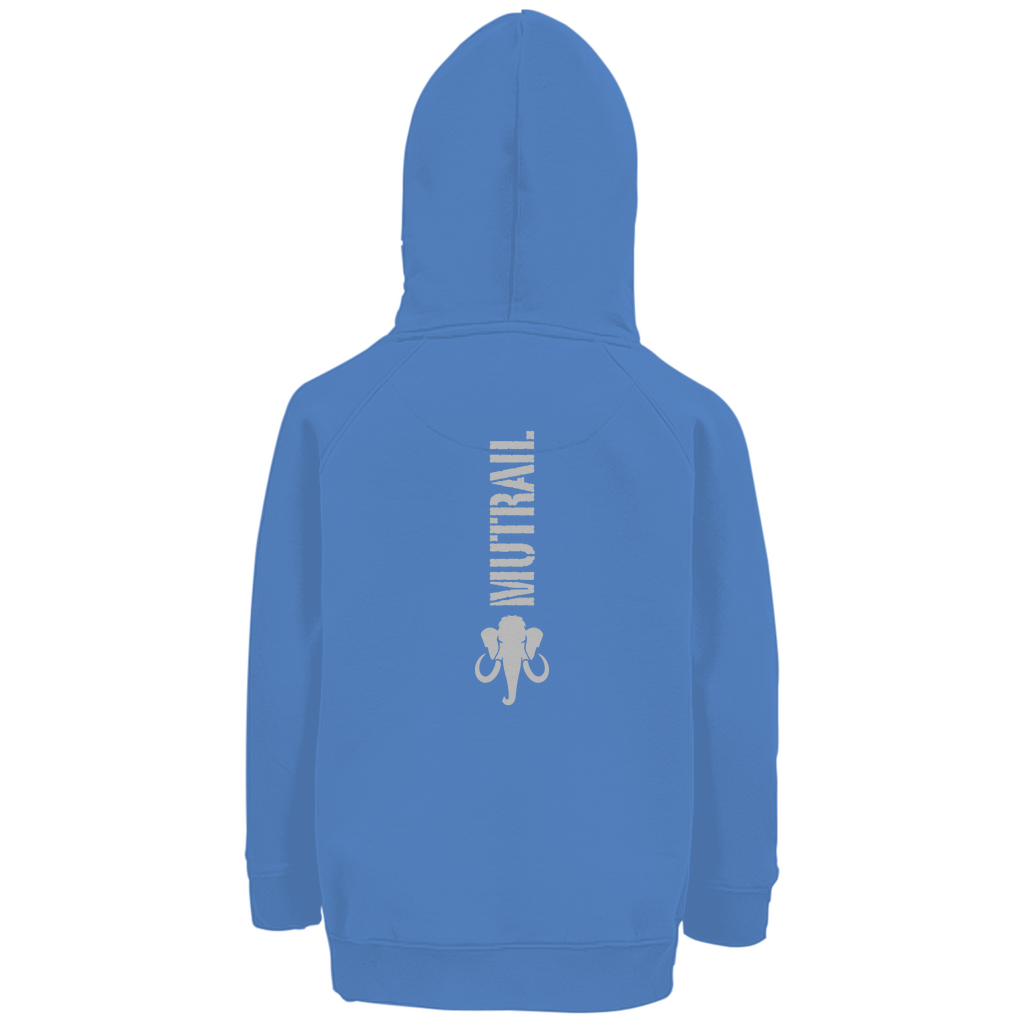 Nachhaltiger Kinder Bio Hoodie MUTRAIL™ Rückseite