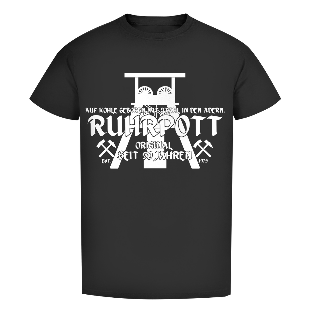 Herren Premium Bio T-Shirt – Ruhrpott Original – 50. Geburtstag