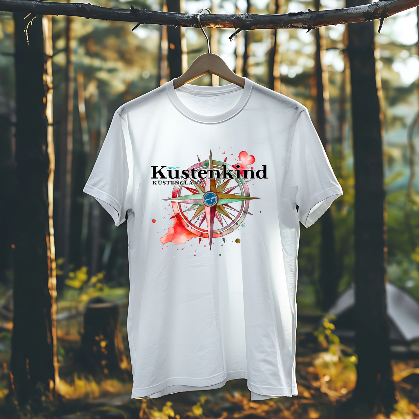 Damen Premium Bio T-Shirt Küstenkind