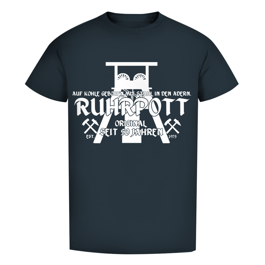 Herren Premium Bio T-Shirt – Ruhrpott Original – 50. Geburtstag