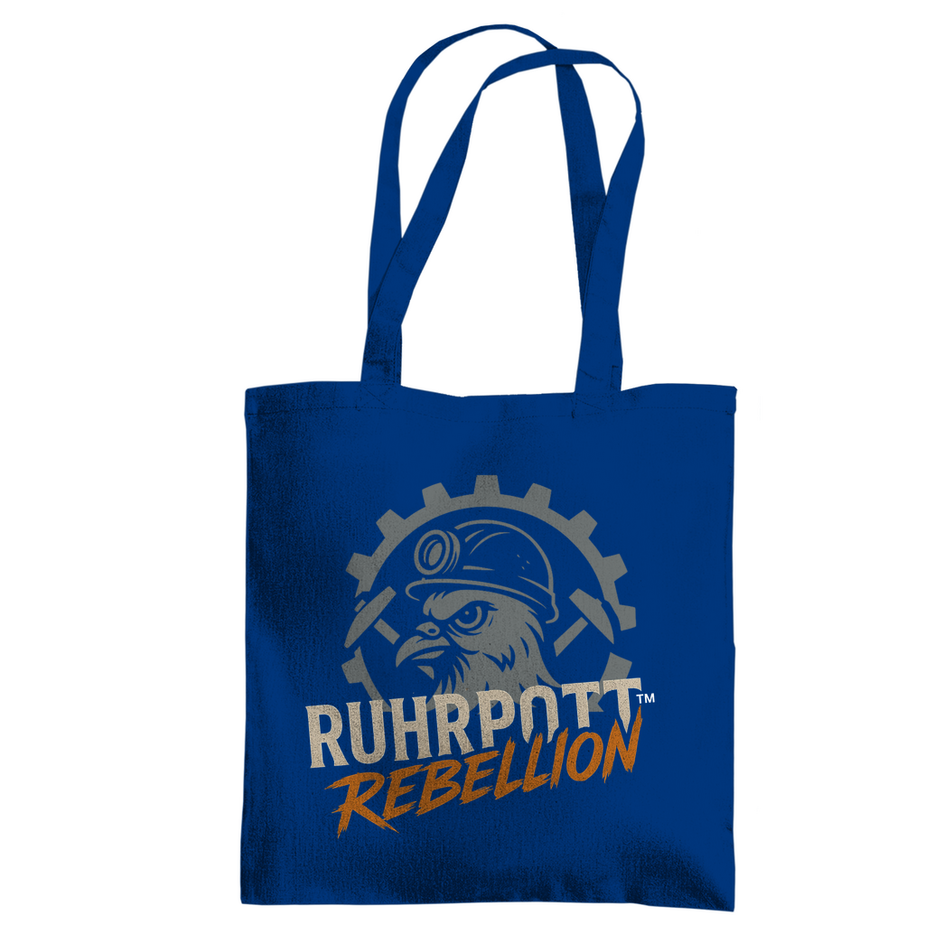 Ruhrpott Rebellion™ Tragetasche – Baumwolle Schwarz
