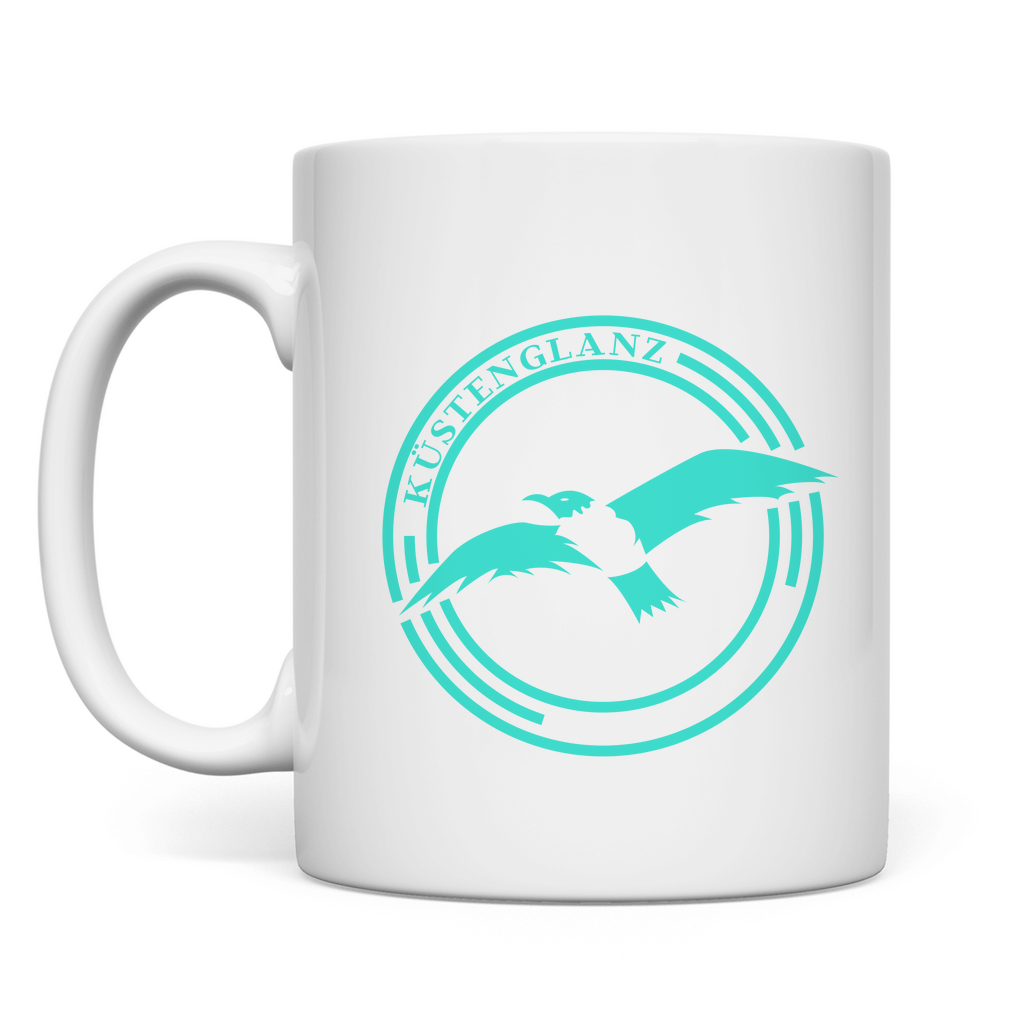 Tasse Küstenglanz Logo