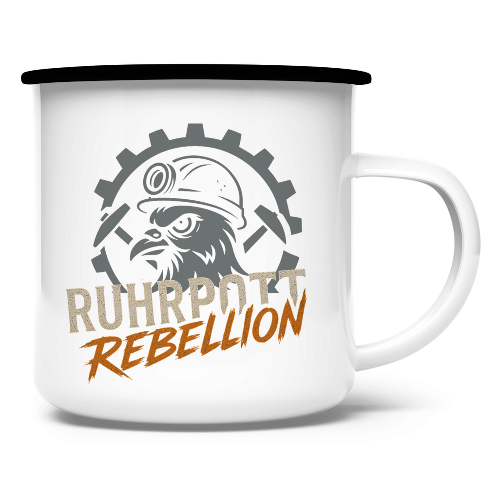 Emaille Tasse Ruhrpott Rebellion TM