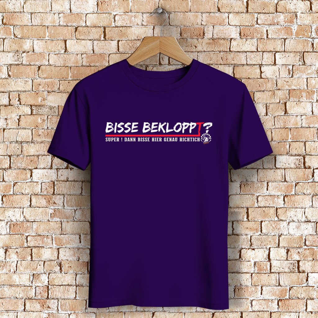 Bisse bekloppt Herren Shirt – nachhaltige Mode