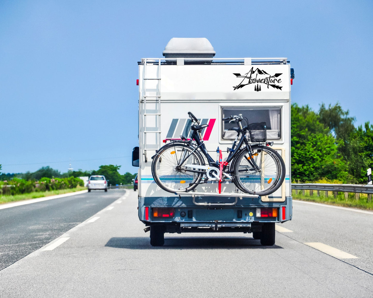 Vinyl Aufkleber Adventure für Camper & Wohnmobile