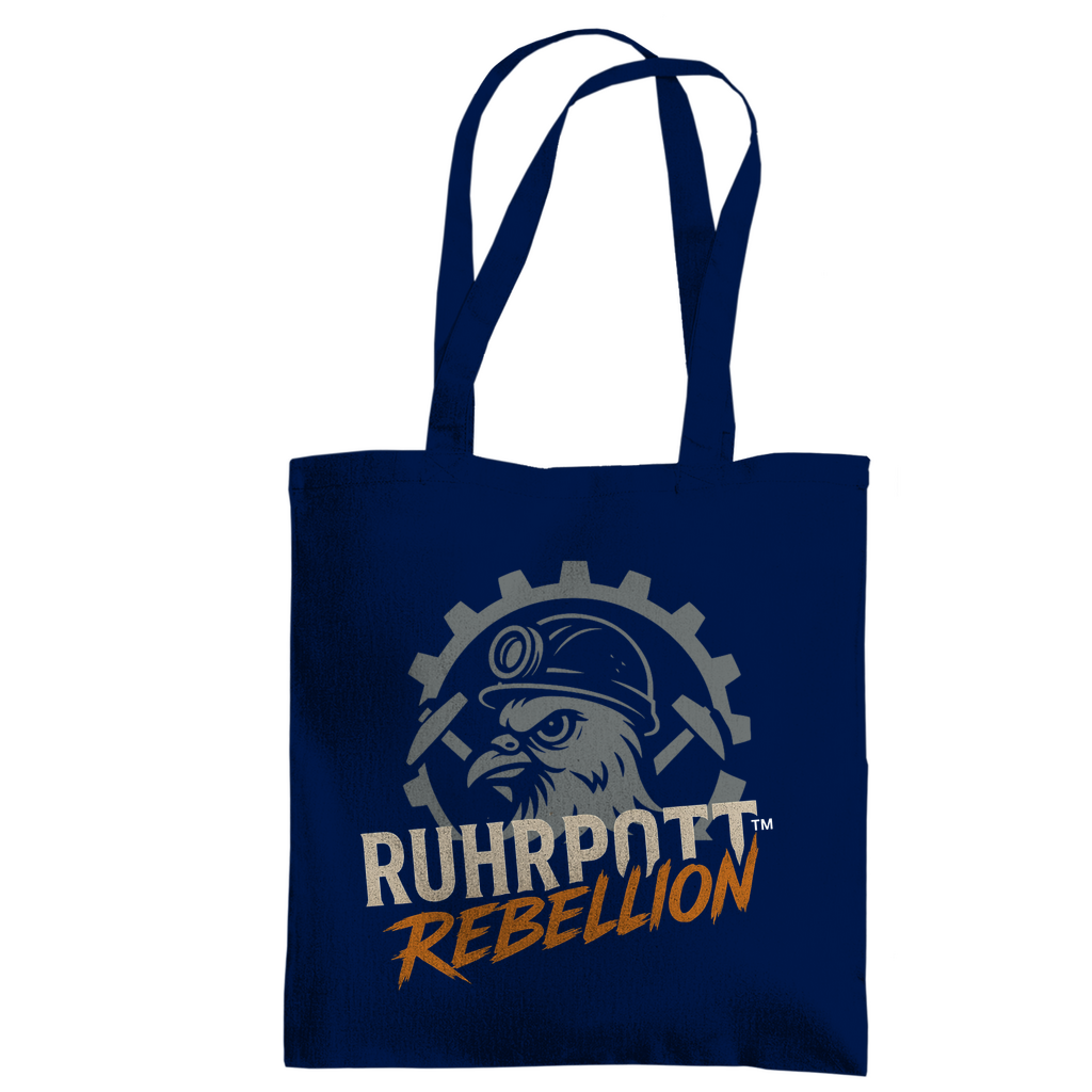 Ruhrpott Rebellion™ Tragetasche – Baumwolle Schwarz