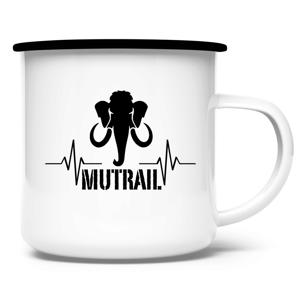 MUTRAIL™ Emaille Tasse