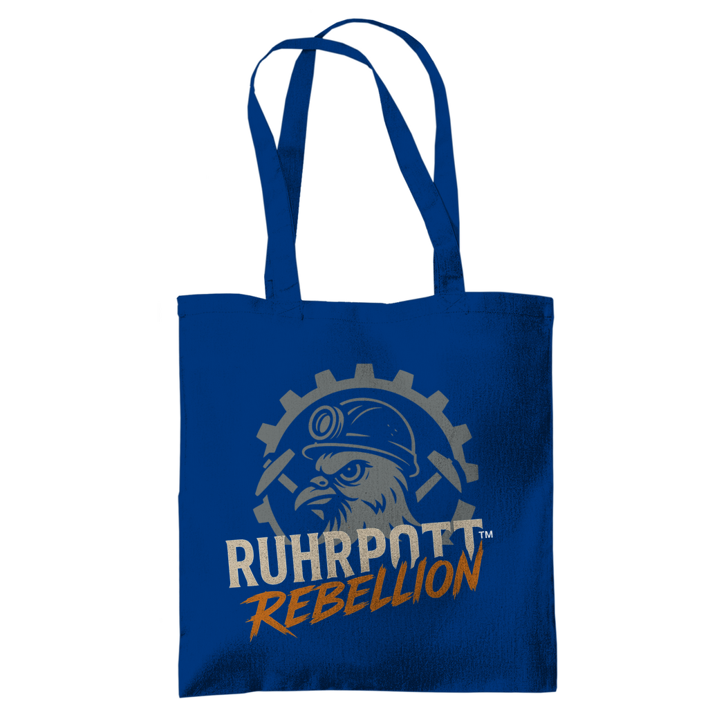 Ruhrpott Rebellion™ Tragetasche – Baumwolle Schwarz