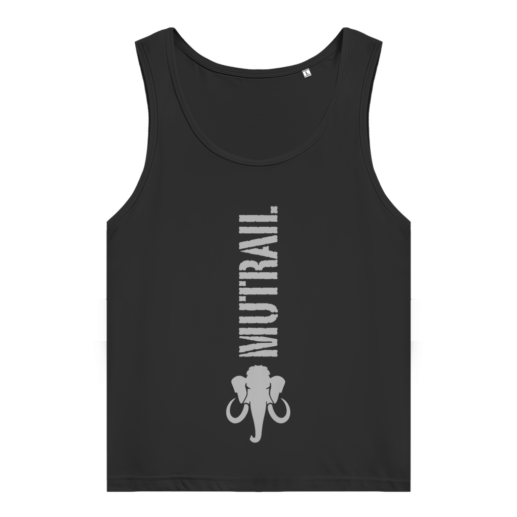 MUTRAIL™ Core Line Damen Premium Bio Tank Top in Schwarz