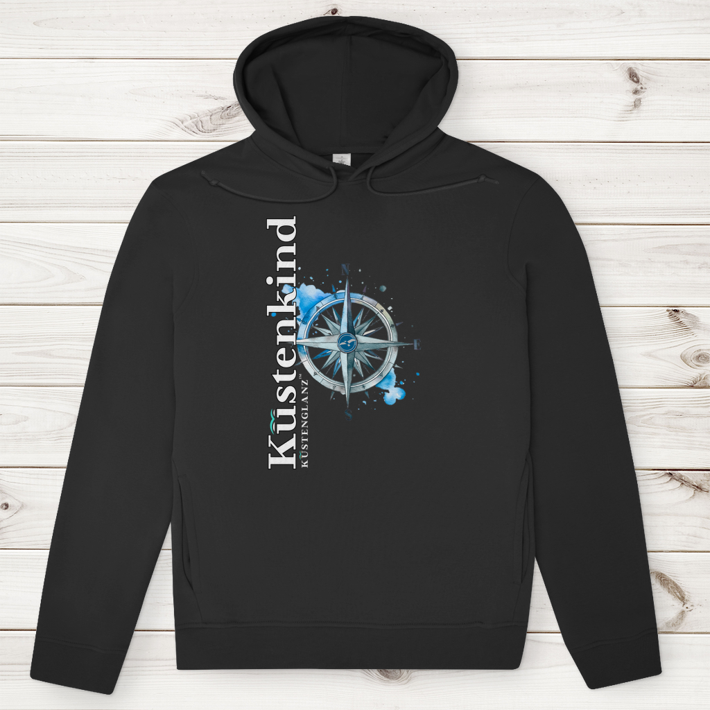 Herren Premium Bio Hoodie Küstenkind