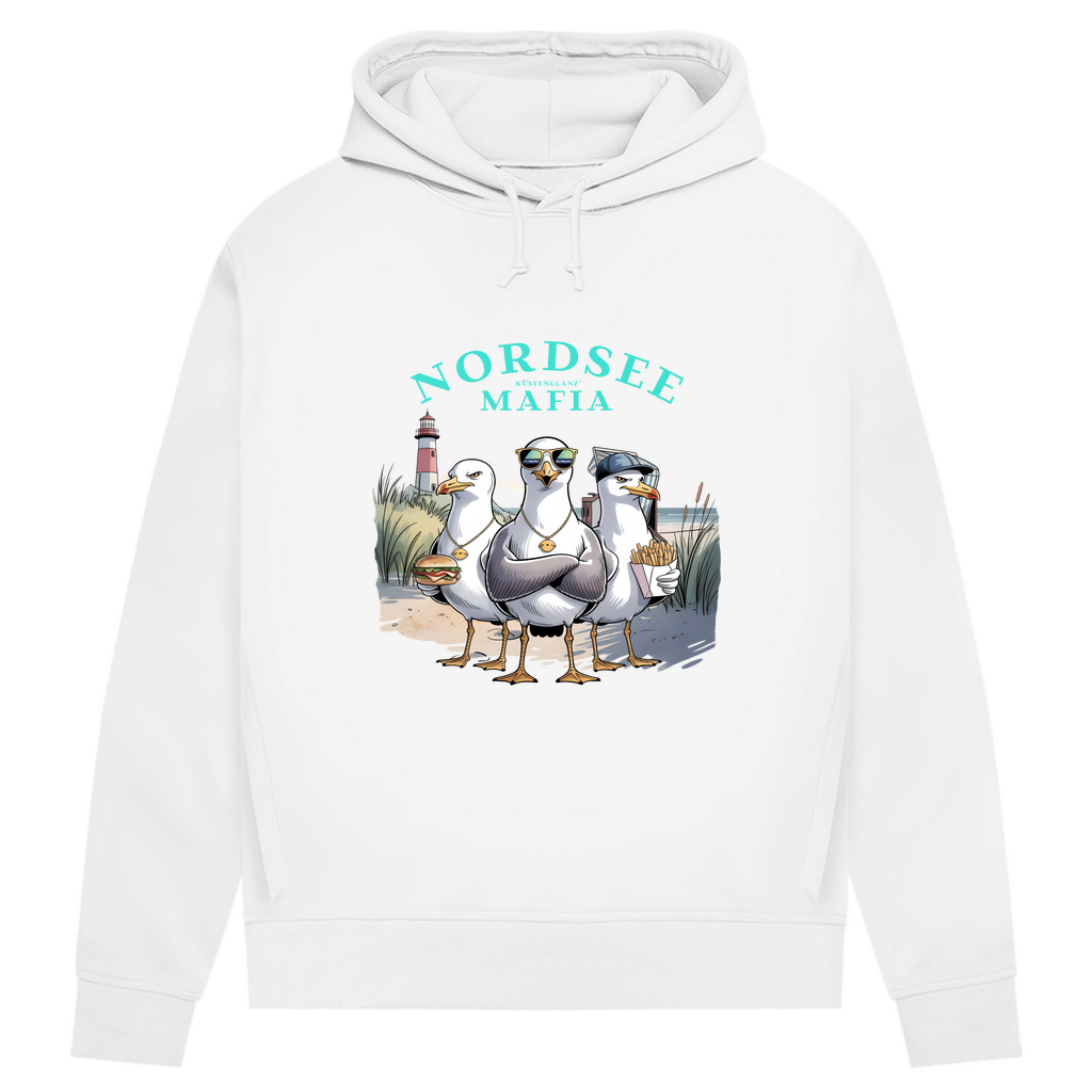 Damen Premium Bio Hoodie Nordsee Mafia