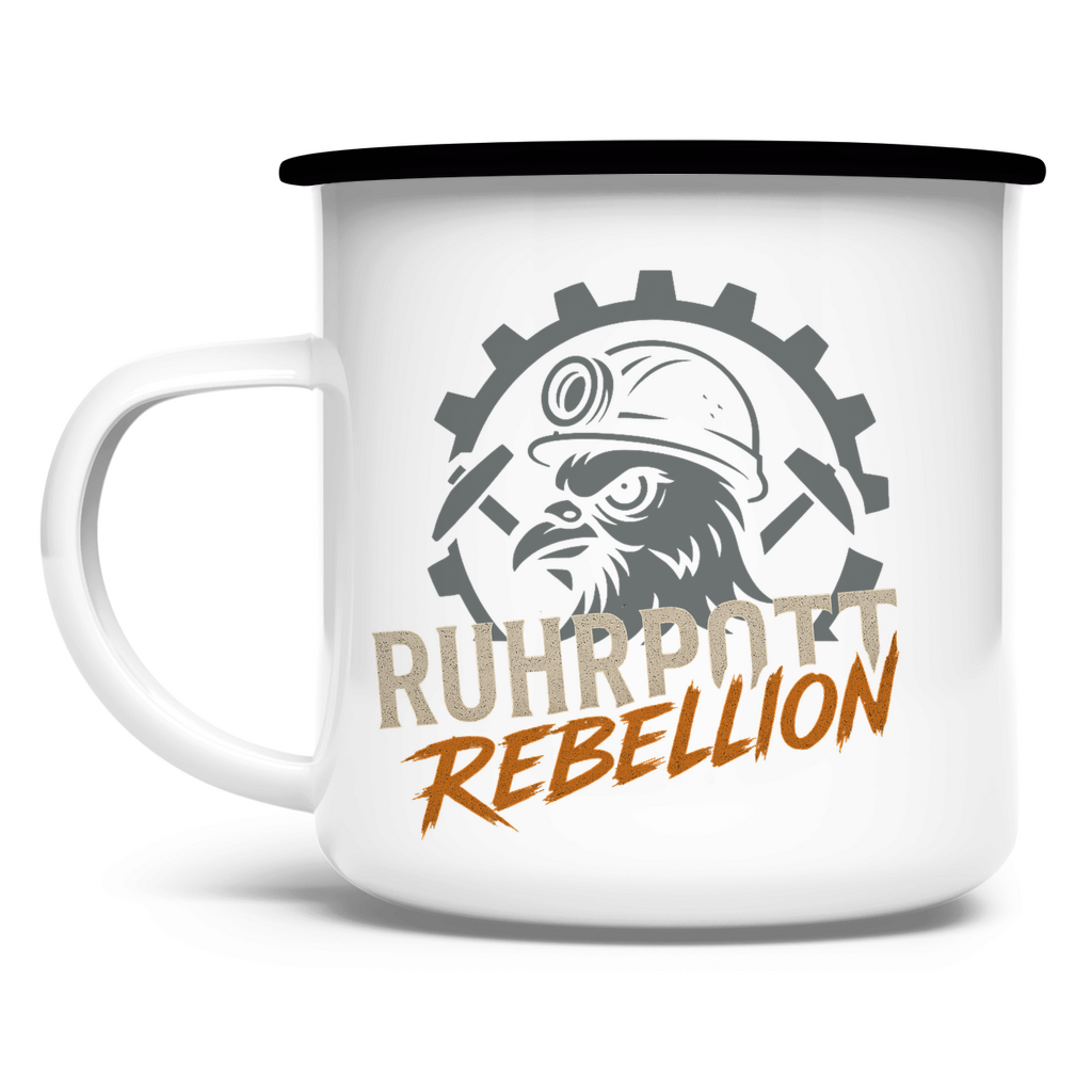 Emaille Tasse Ruhrpott Rebellion TM