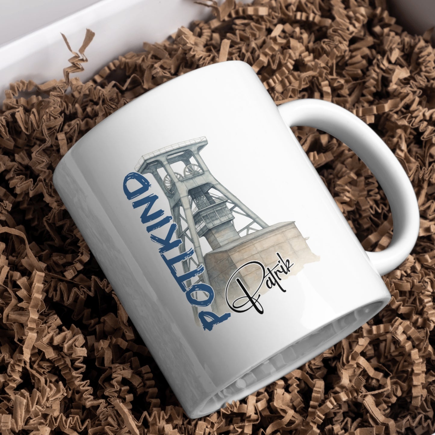 Personalisierte Tasse Pottkind Pottmädchen Pottjunge – Keramiktasse mit Wunschname