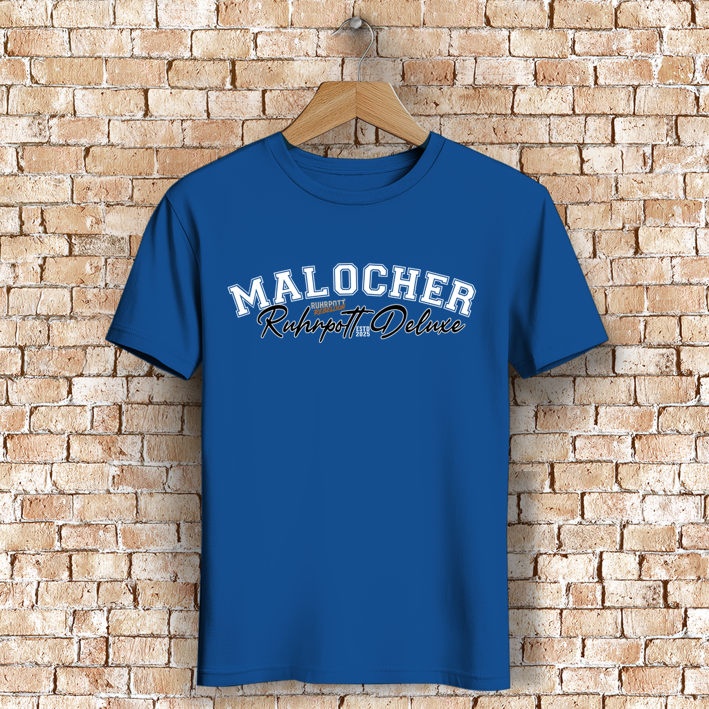 Herren Premium Bio T-Shirt Malocher Ruhrpott Delux