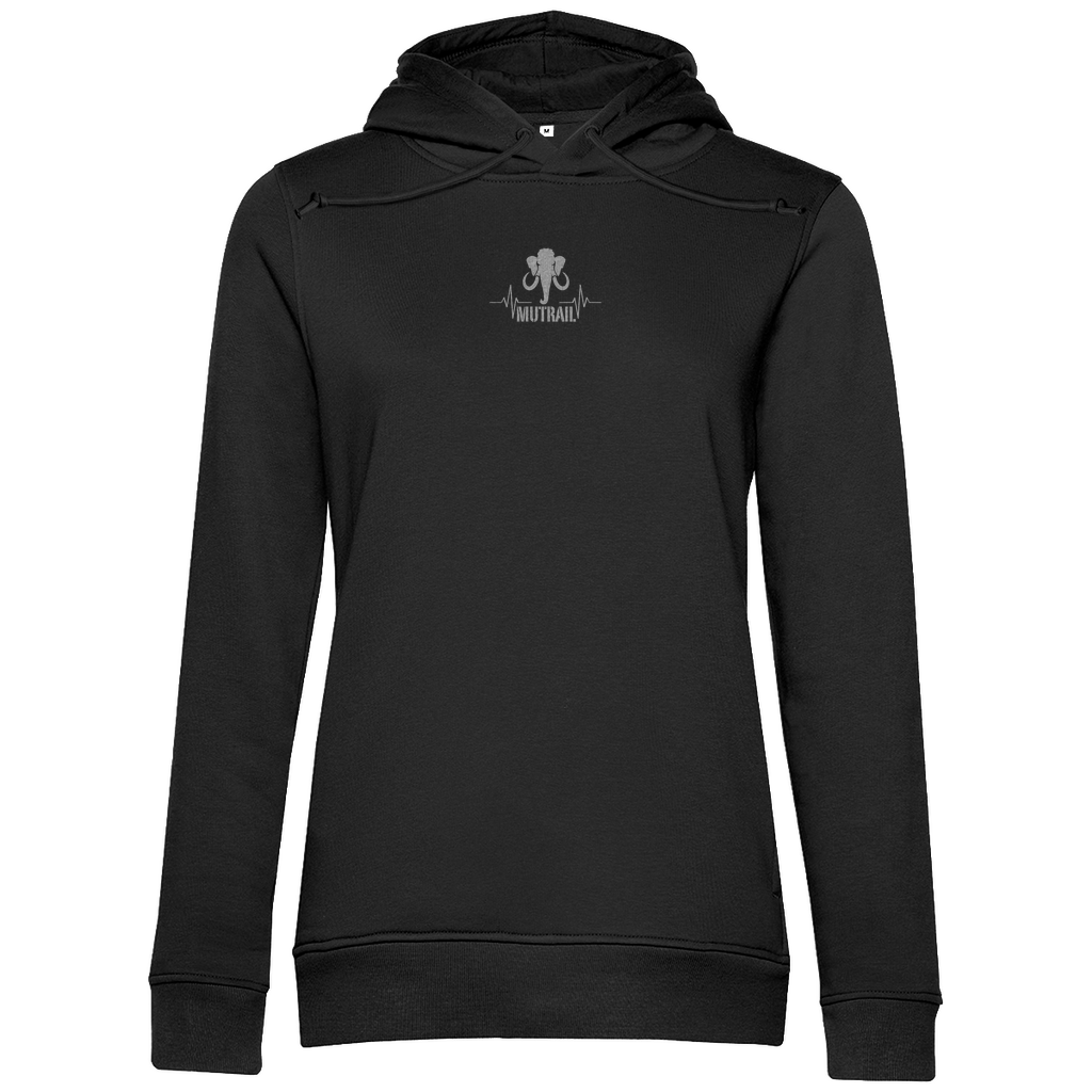 Nachhaltiger Damen Hoodie mit Logo – MUTRAIL™