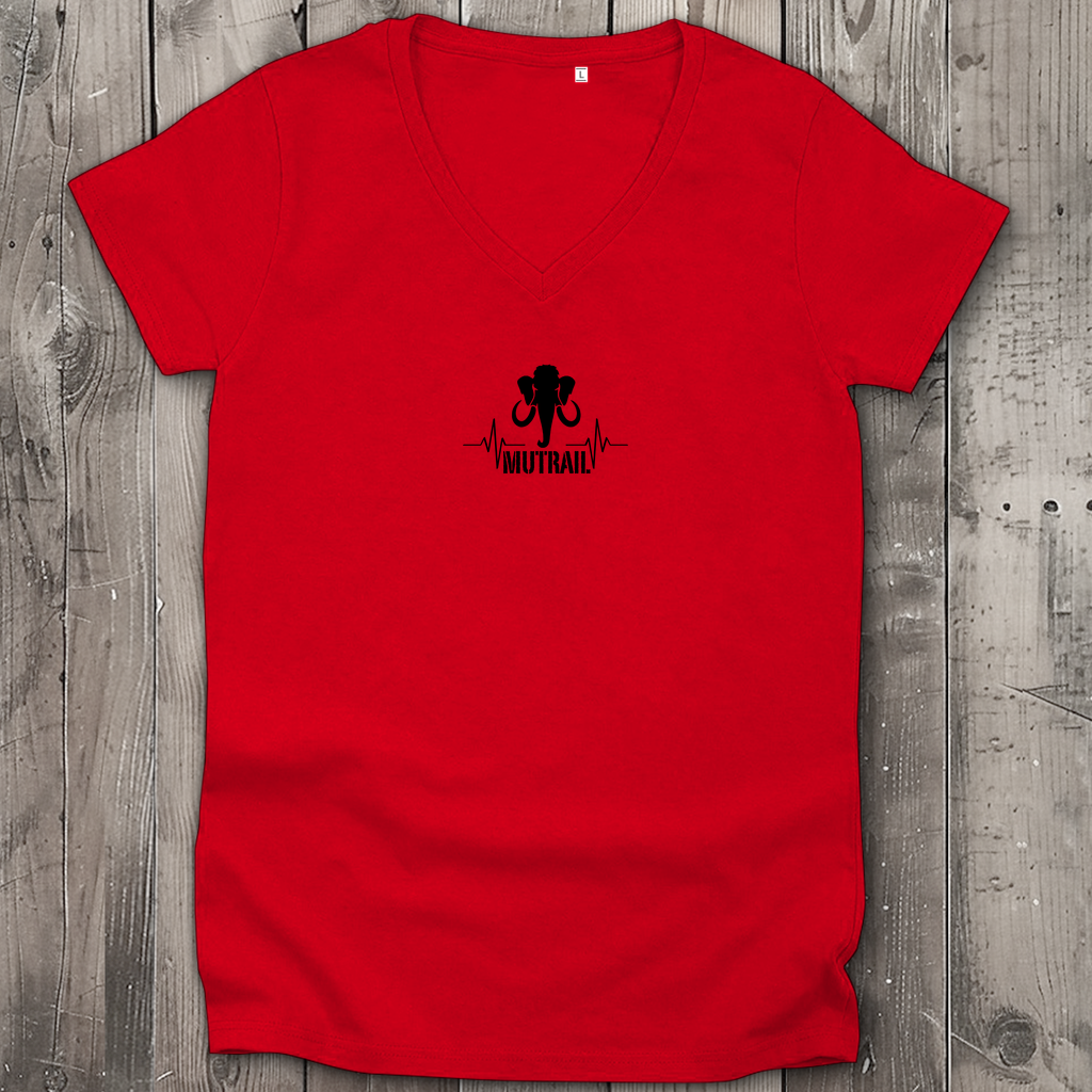 Nachhaltiges Damen T-Shirt mit Logo – MUTRAIL™