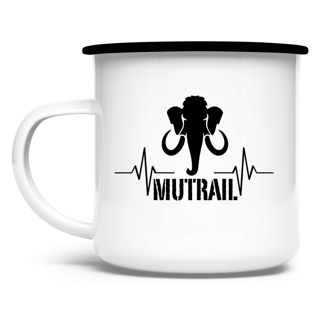 MUTRAIL™ Emaille Tasse