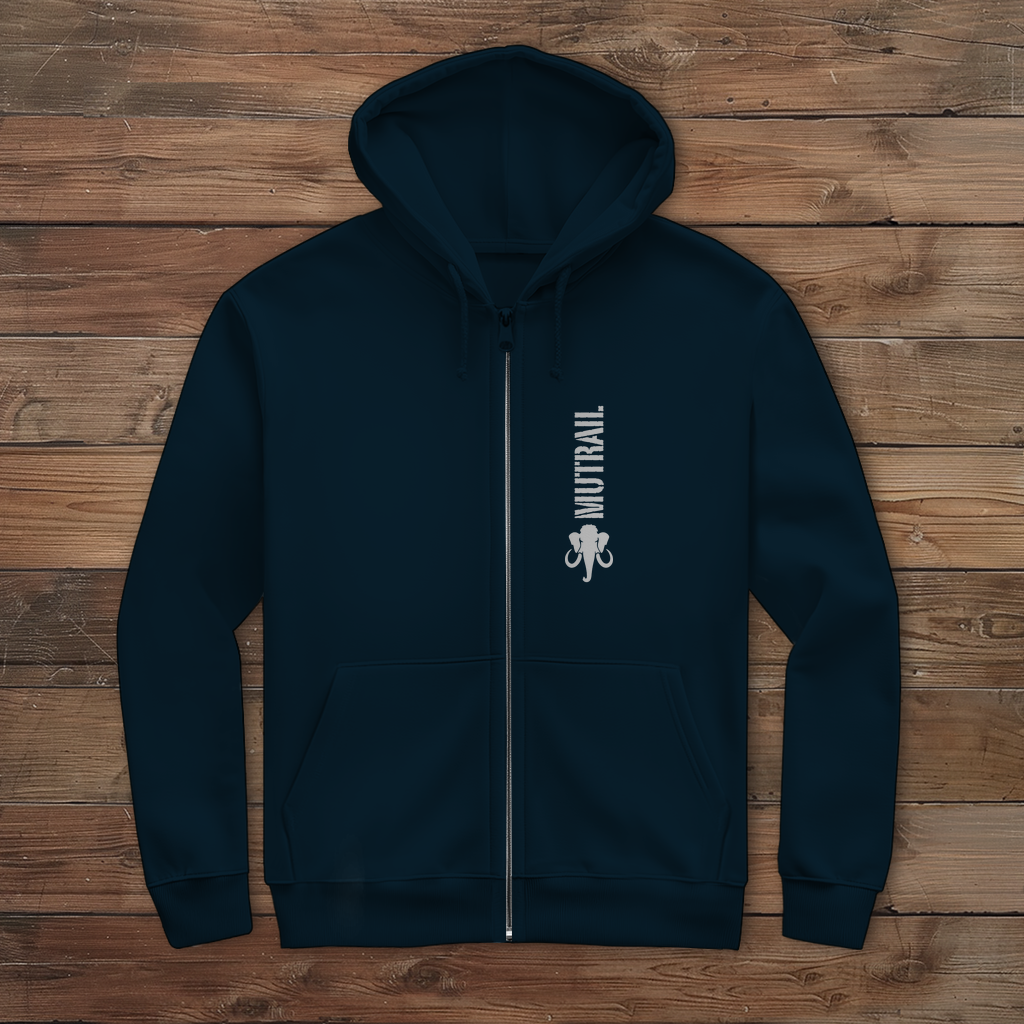 Herren Zipper Hoodie Fear Less. Live More