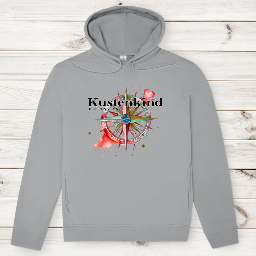 Herren Premium Bio Hoodie Küstenkind