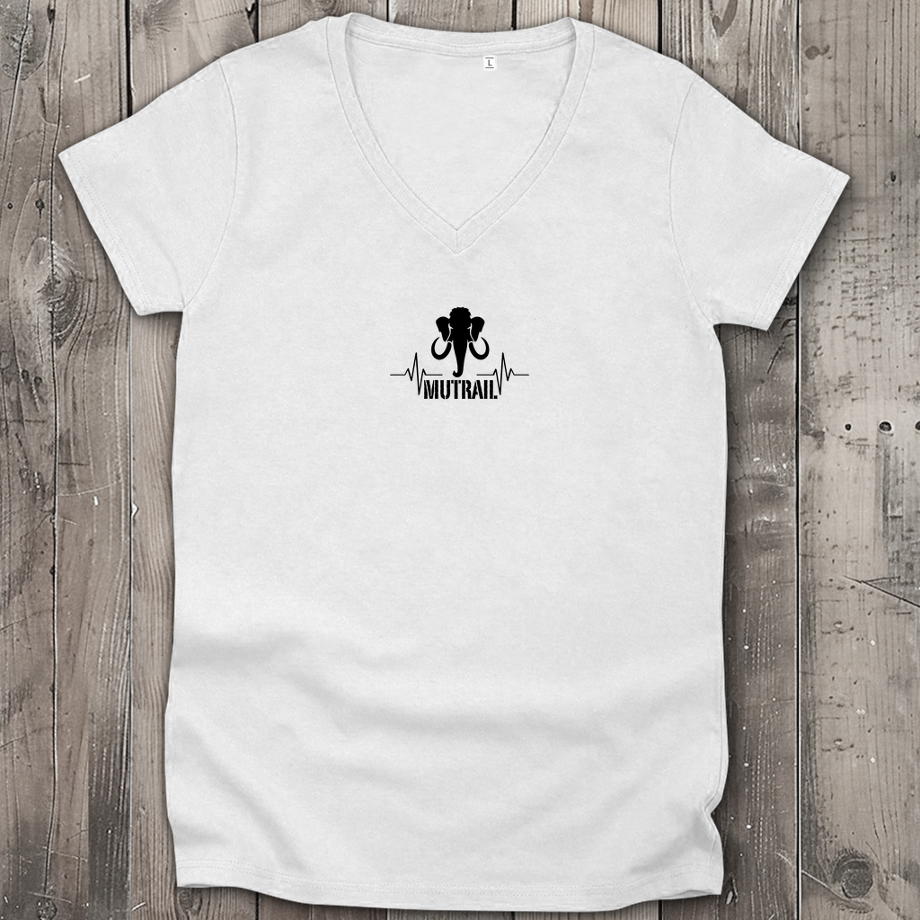 Nachhaltiges Damen T-Shirt mit Logo – MUTRAIL™