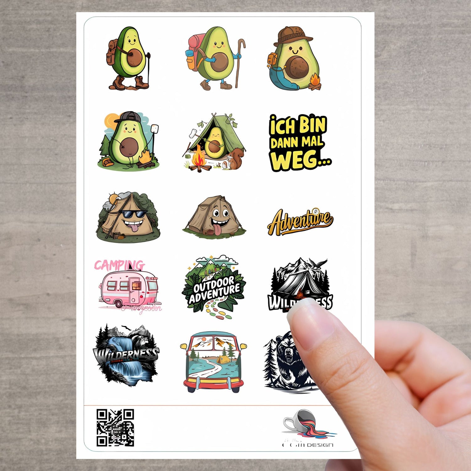 Stickerbögen – Mehr Motive, mehr Kreativität, mehr Rebellion!