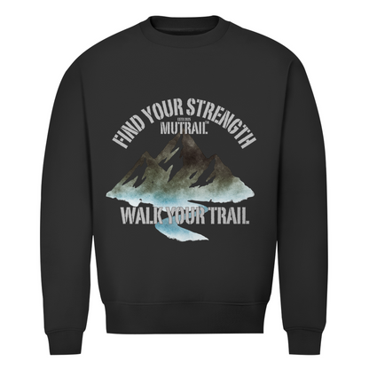 Herren Premium Bio Sweatshirt Find Your Strength