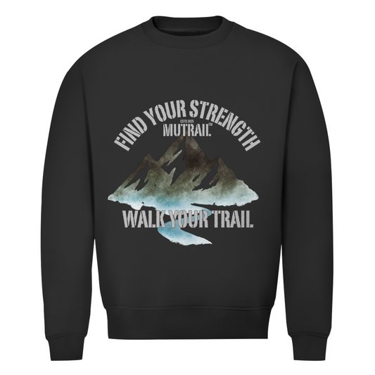 Herren Premium Bio Sweatshirt Find Your Strength
