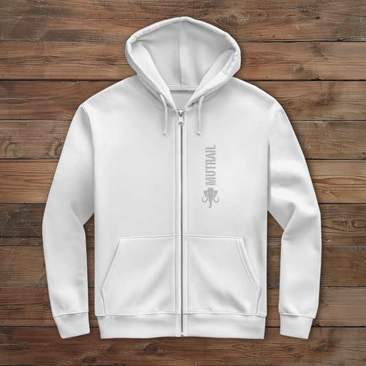 Herren Zipper Hoodie Fear Less. Live More