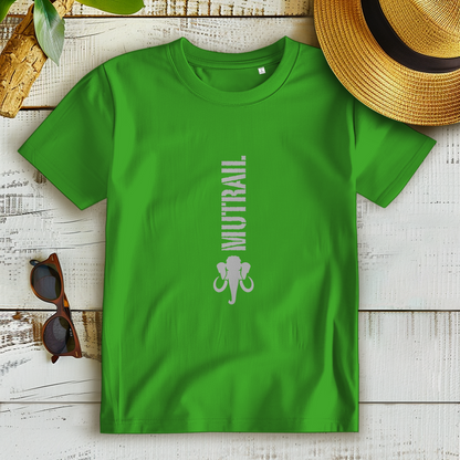 MUTRAIL™ Core Line T-Shirt Damen in Grün – femininer Schnitt aus 100 % Bio-Baumwolle