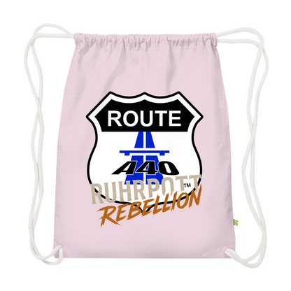 Kordelzug Premium Bio Turnbeutel 13 l mit Ruhrpott Rebellion Motiv