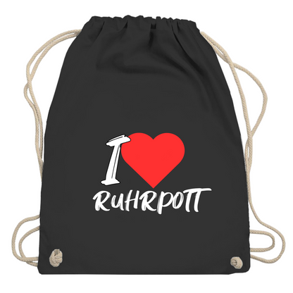 Turnbeutel I love Ruhrpott