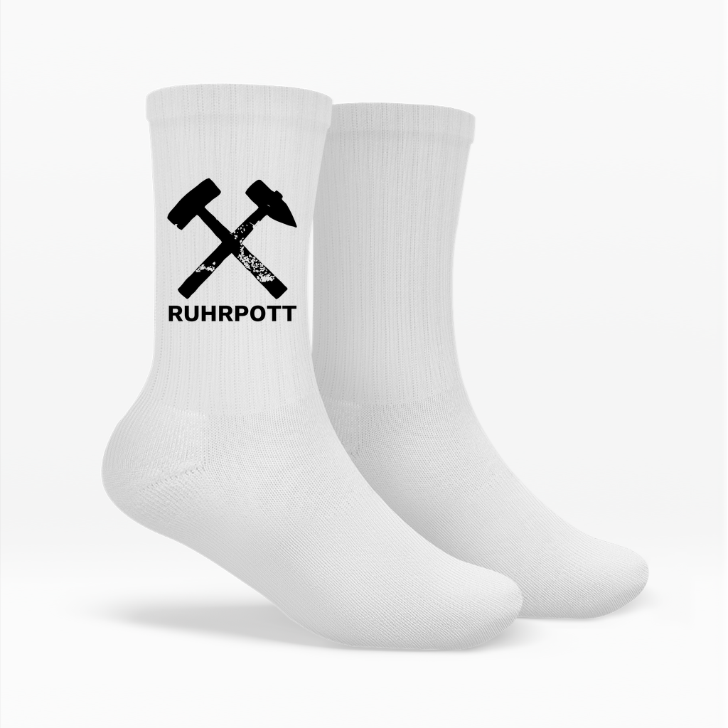 Socken Ruhrpott Eisen und Schlägel