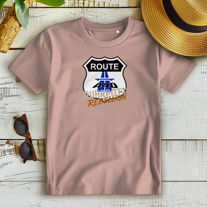 Damen Premium Bio T-Shirt Route A40
