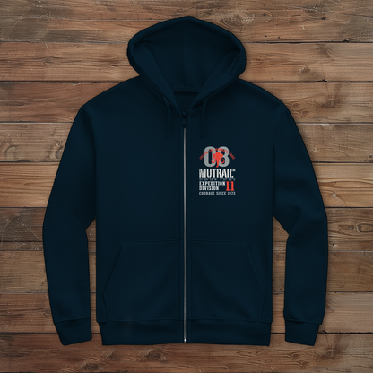 Herren Zipper Hoodie Follow the Mammoth Trail