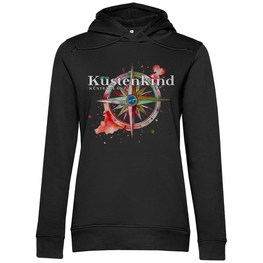 Damen Premium Bio Hoodie Küstenkind