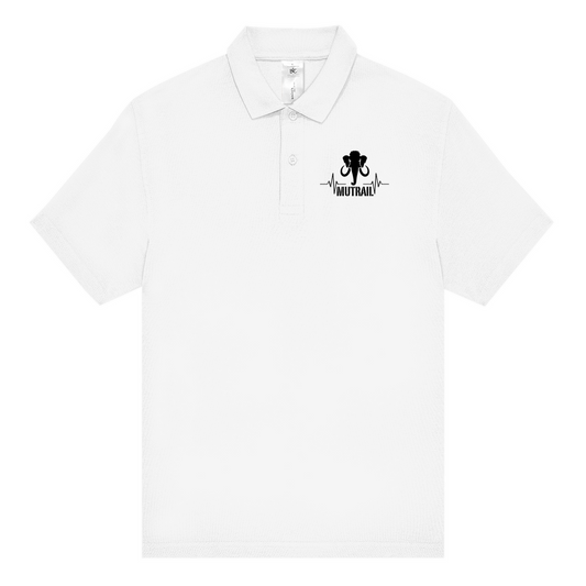 Nachhaltiges Baumwoll-Polo mit Mammut Logo – MUTRAIL™