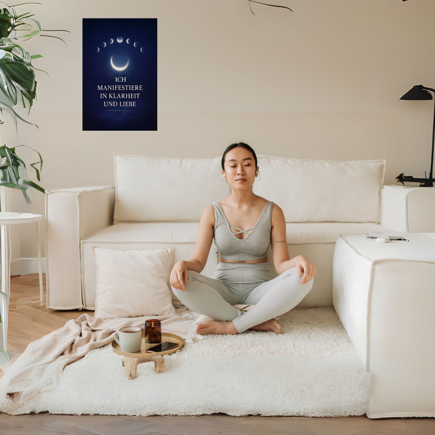 Meditation Poster – Klarheit und Liebe