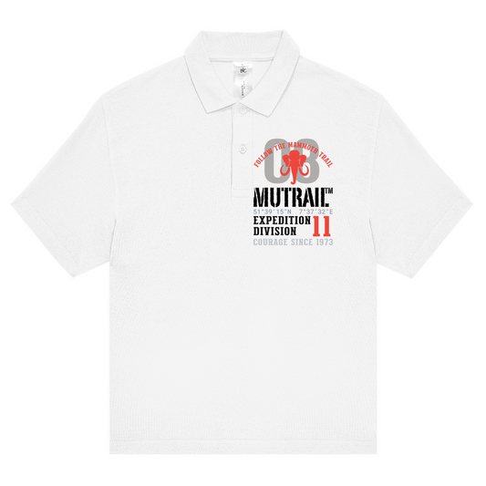 Unisex Poloshirt Follow the Mammoth Trail