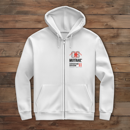 Herren Zipper Hoodie Follow the Mammoth Trail