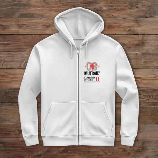 Herren Zipper Hoodie Follow the Mammoth Trail