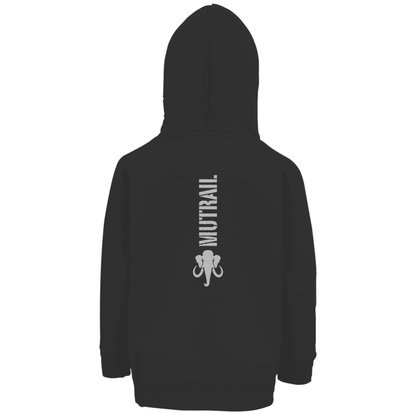 Nachhaltiger Kinder Bio Hoodie MUTRAIL™ Rückseite