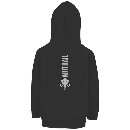 Nachhaltiger Kinder Bio Hoodie MUTRAIL™ Rückseite