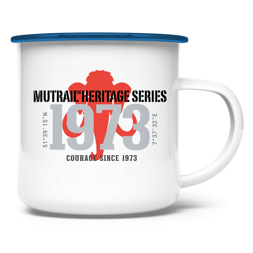 Emaille Tasse Mutrail Heritage Series