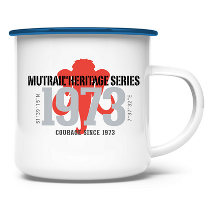Emaille Tasse Mutrail Heritage Series