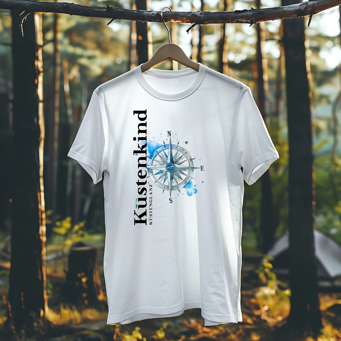 Herren Premium Bio T-Shirt Küstenkind