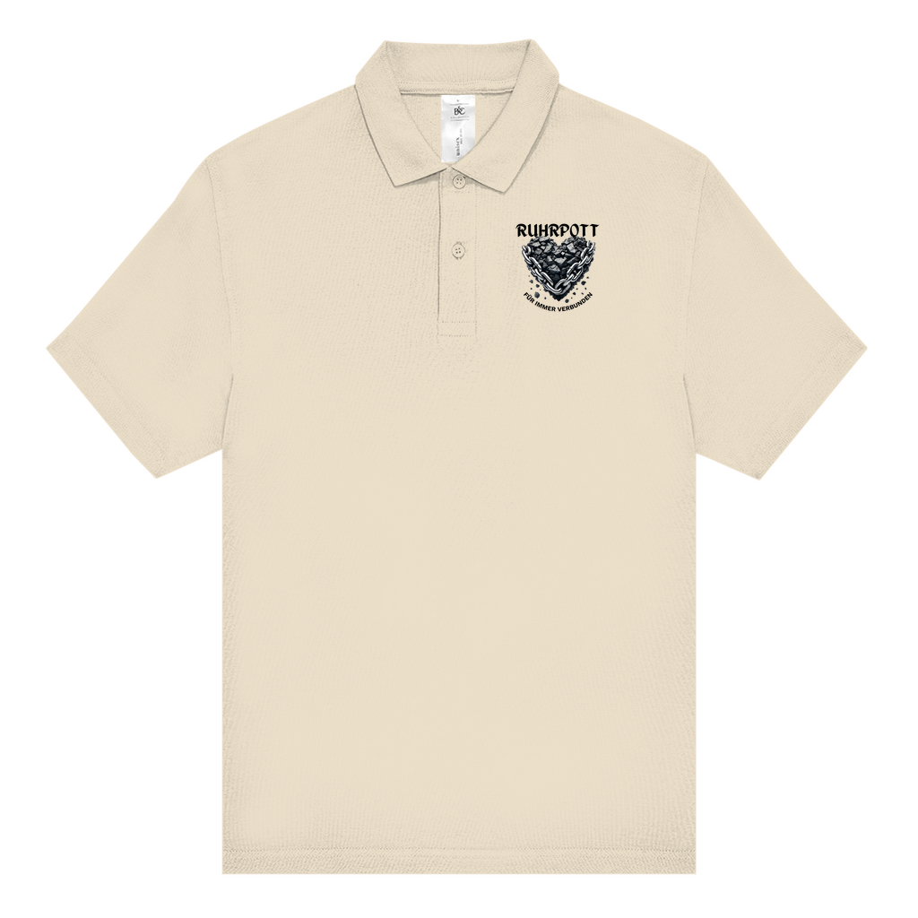 Unisex Poloshirt – Ruhrpott Kohlen Herz